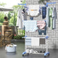 HOMIDEC 4-Tier Foldable Clothes Drying Rack – Stainless Steel, Movable with 4 Wheels