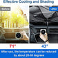 Car Umbrella Sun Shade Cover for Windshield