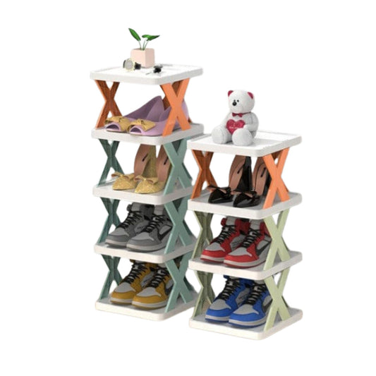 Six Layers Foldable Shoe Rack
